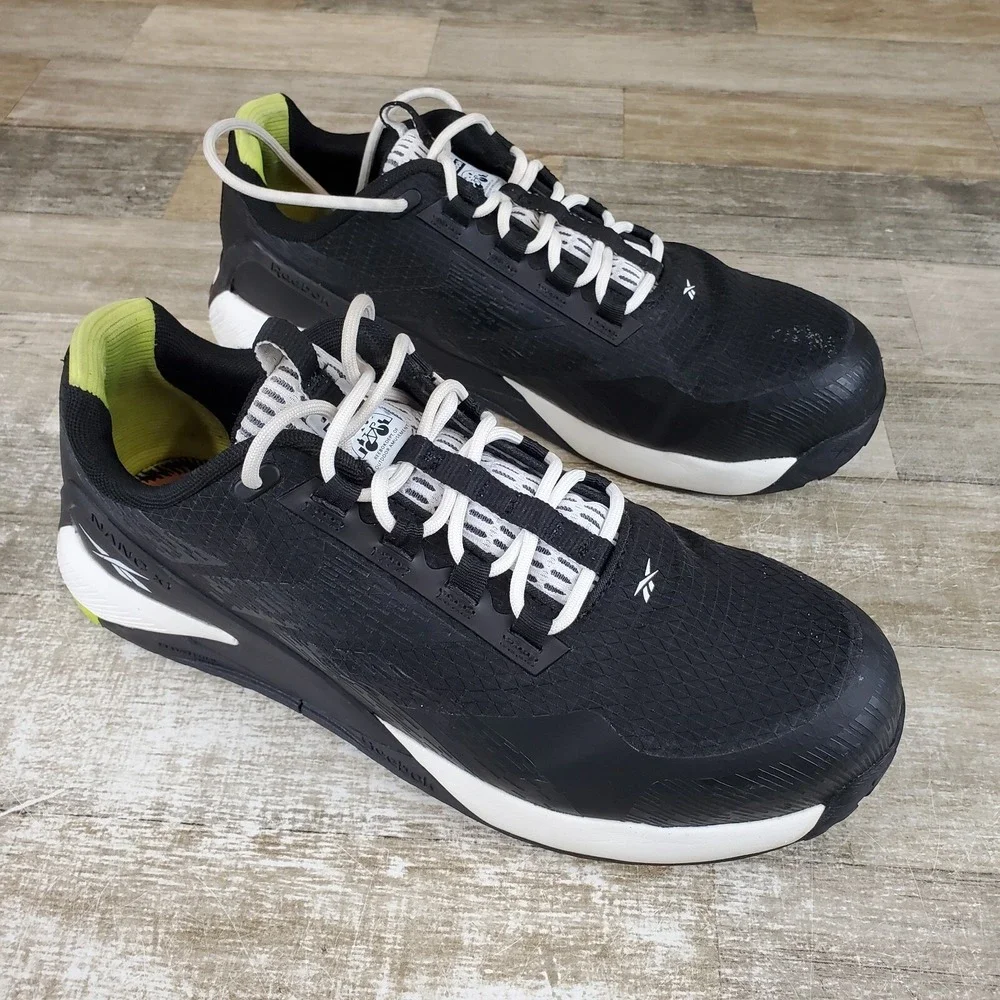 Reebok Nano X1 Adventure Work Shoes Women Sz 11.5 D Athletic Gray/Black Sneakers
